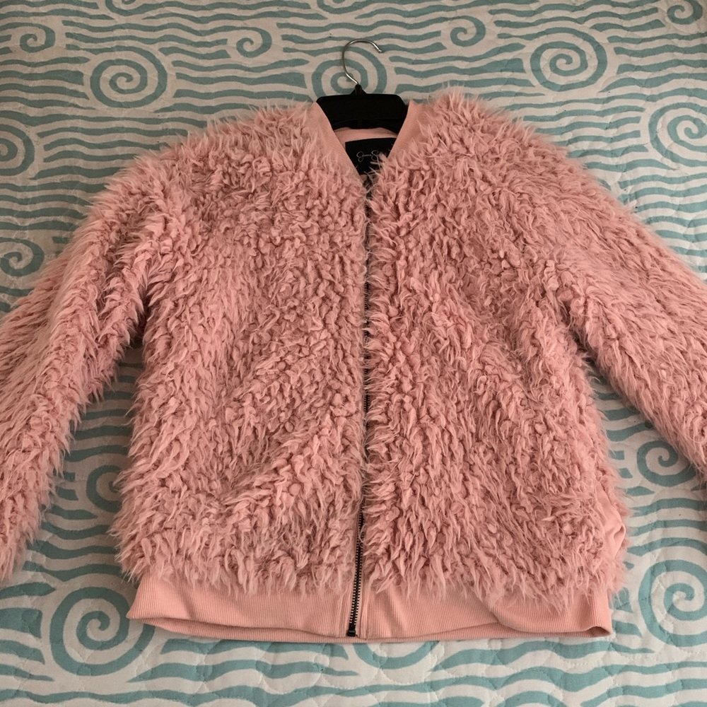 Jessica Simpson Fuzzy Jacket